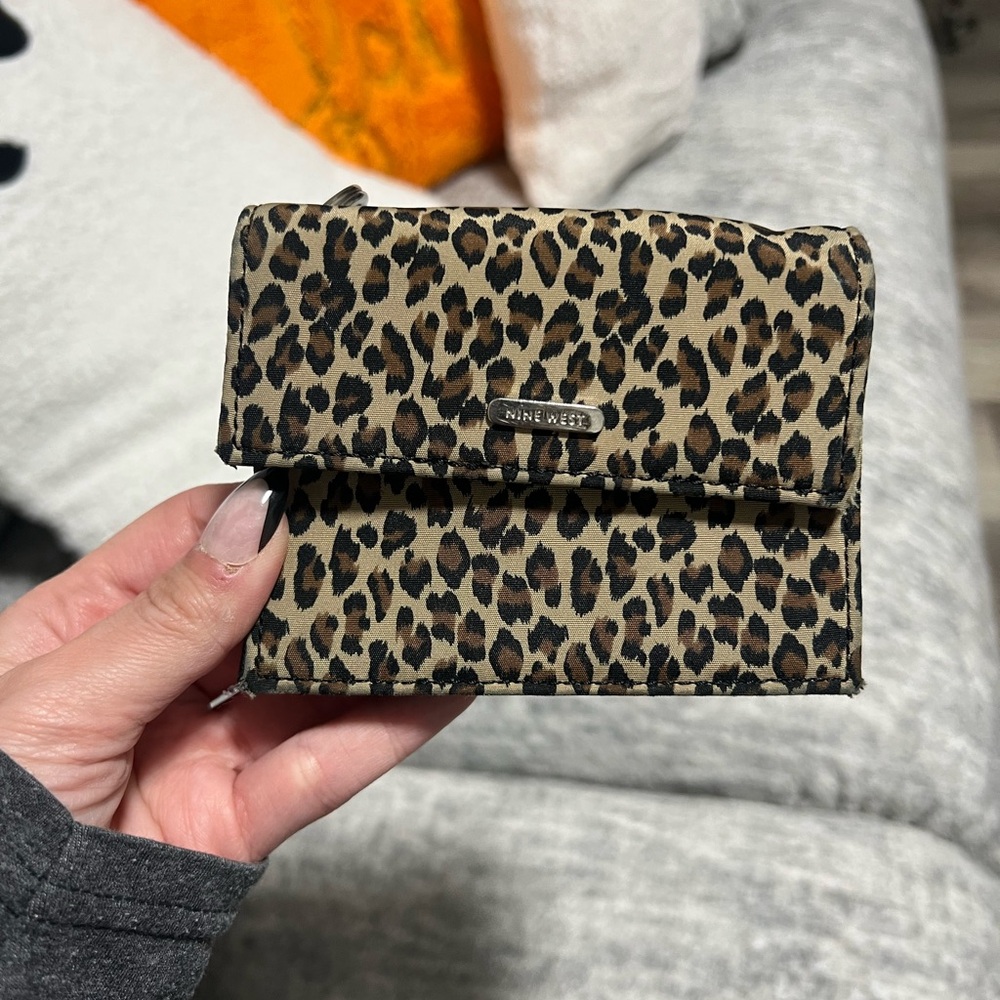 Nine West Leopard Print Wallet